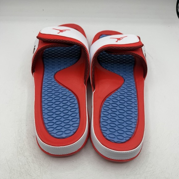 Air Jordan Hydro 2 Premiere Slide Mens Mens Sz 12 White/Crimson/Blue Sandals main image 9